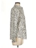 Talbots Animal Print Ivory Long Sleeve Blouse Size 6 - photo 4