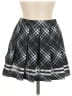 AvidLove Argyle Black Casual Skirt Size M - photo 1