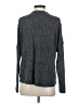 Valette Metallic Gray Pullover Sweater Size S - photo 2