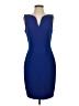 Milly Solid Blue Cocktail Dress Size 2 - photo 1