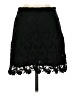 Express 100% Polyester Black Casual Skirt Size 0 - photo 1