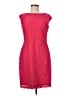 Chaps Pink Cocktail Dress Size 8 - photo 1
