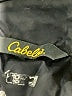 Cabela's 100% Nylon Solid Black Windbreaker Size M - photo 6