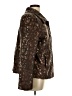 Erin 100% Polyester Animal Print Brown Jacket Size L - photo 4