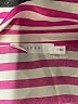 Lush 100% Polyester Stripes Pink Long Sleeve Blouse Size M - photo 7