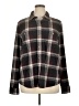 Faherty Plaid Burgundy Long Sleeve Blouse Size XXL - photo 1
