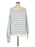 Assorted Brands Stripes Blue Pullover Sweater Size XXL - photo 1