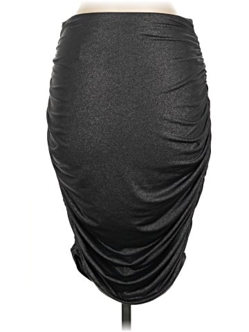 Express Faux Leather Skirt (view 2)