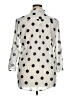 Truth NYC 100% Polyester Polka Dots Ivory 3/4 Sleeve Blouse Size XL - photo 2