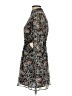 Lulus 100% Polyester Floral Black Gray Casual Dress Size XS - photo 5
