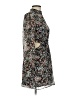 Lulus 100% Polyester Floral Black Gray Casual Dress Size XS - photo 4