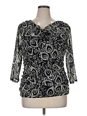 Alfani 3/4 Sleeve Blouse (view 1)