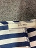 Poema 100% Polyester Stripes Blue Short Sleeve T-Shirt Size 2X - photo 7