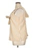 Camilyn Beth Gold Sleeveless Blouse Size XL - photo 5