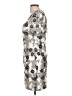 Le Superbe Metallic Silver Cocktail Dress Size 10 - photo 5