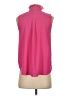 Ann Taylor 100% Polyester Pink Sleeveless Blouse Size XS - photo 2