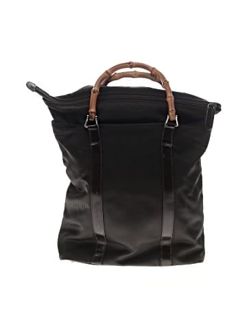 Gucci Vintage Canvas Bamboo Handle Tote (view 2)