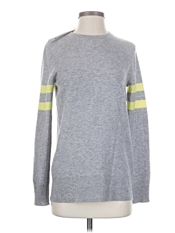 Aqua Cashmere Pullover Sweater (view 1)