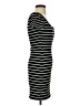 No Comment Stripes Black Casual Dress Size S - photo 4