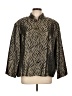 DressBarn Animal Print Gold Jacket Size L (estimated) - photo 1