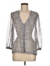 Joie 100% Silk Silver 3/4 Sleeve Silk Top Size M - photo 1