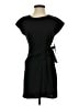 City Studio 100% Polyester Solid Black Casual Dress Size XS - photo 1