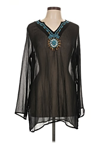Blue Island Long Sleeve Blouse (view 1)