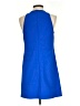 Theory Solid Blue Cocktail Dress Size 4 - photo 2