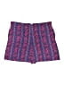Koret 100% Polyester Paisley Purple Shorts Size L - photo 1