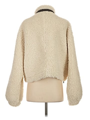 Something Navy Faux Fur Jacket (view 2)