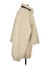 Something Navy 100% Polyester Ivory Faux Fur Jacket Size S - photo 4