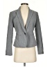 Ann Taylor Factory Chevron-herringbone Gray Blazer Size 4 Petite - photo 1