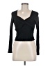 Shein Black Long Sleeve Top Size 6 - photo 1