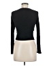 Shein Black Long Sleeve Top Size 6 - photo 2