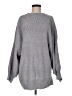 Altar'd State 100% Polyester Solid Gray Pullover Sweater Size M - photo 1