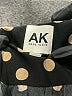 AK Anne Klein 100% Polyester Polka Dots Black 3/4 Sleeve Blouse Size XS - photo 7
