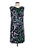 BCBGMAXAZRIA Graphic Green Cocktail Dress Size L - photo 1
