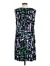 BCBGMAXAZRIA Graphic Green Cocktail Dress Size L - photo 2
