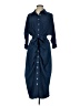 Japparel 100% Polyester Blue Casual Dress Size S - photo 1
