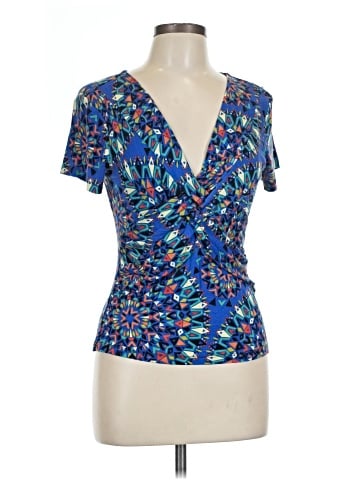 Cable & Gauge Short Sleeve Blouse (view 1)