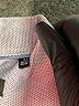Azzaro 100% Cotton Gray Long Sleeve Blouse Size 14.5 - photo 8