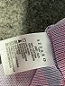 Azzaro 100% Cotton Gray Long Sleeve Blouse Size 14.5 - photo 9