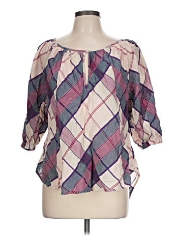 Converse One Star 3/4 Sleeve Blouse (view 1)