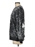 Shiraleah 100% Polyester Stars Silver Pullover Sweater Size M - photo 5
