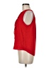 Ann Taylor 100% Polyester Red Sleeveless Blouse Size M (petite) - photo 5