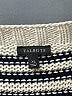 Talbots 100% Cotton Stripes White Pullover Sweater Size XL - photo 7