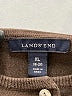 Lands' End Black Cardigan Size XL - photo 7
