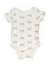 Hb 100% Cotton Print Ivory Short Sleeve Onesie Size 6-9 mo - photo 1