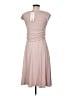 FIGL Solid Pink Casual Dress Size M - photo 2