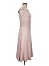 FIGL Solid Pink Casual Dress Size M - photo 4